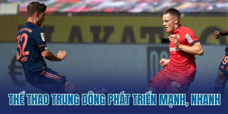 Thể thao Trung Đông phát triển mạnh, nhanh